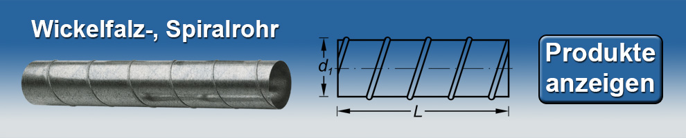 Wickelfalzrohr